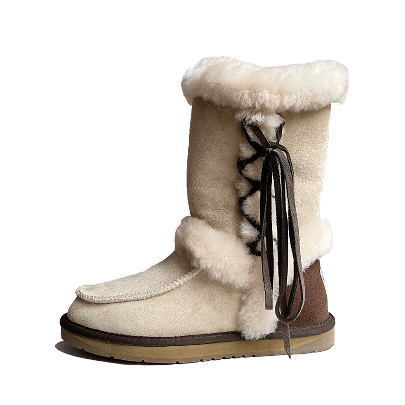 Classic Lace-Up Boots