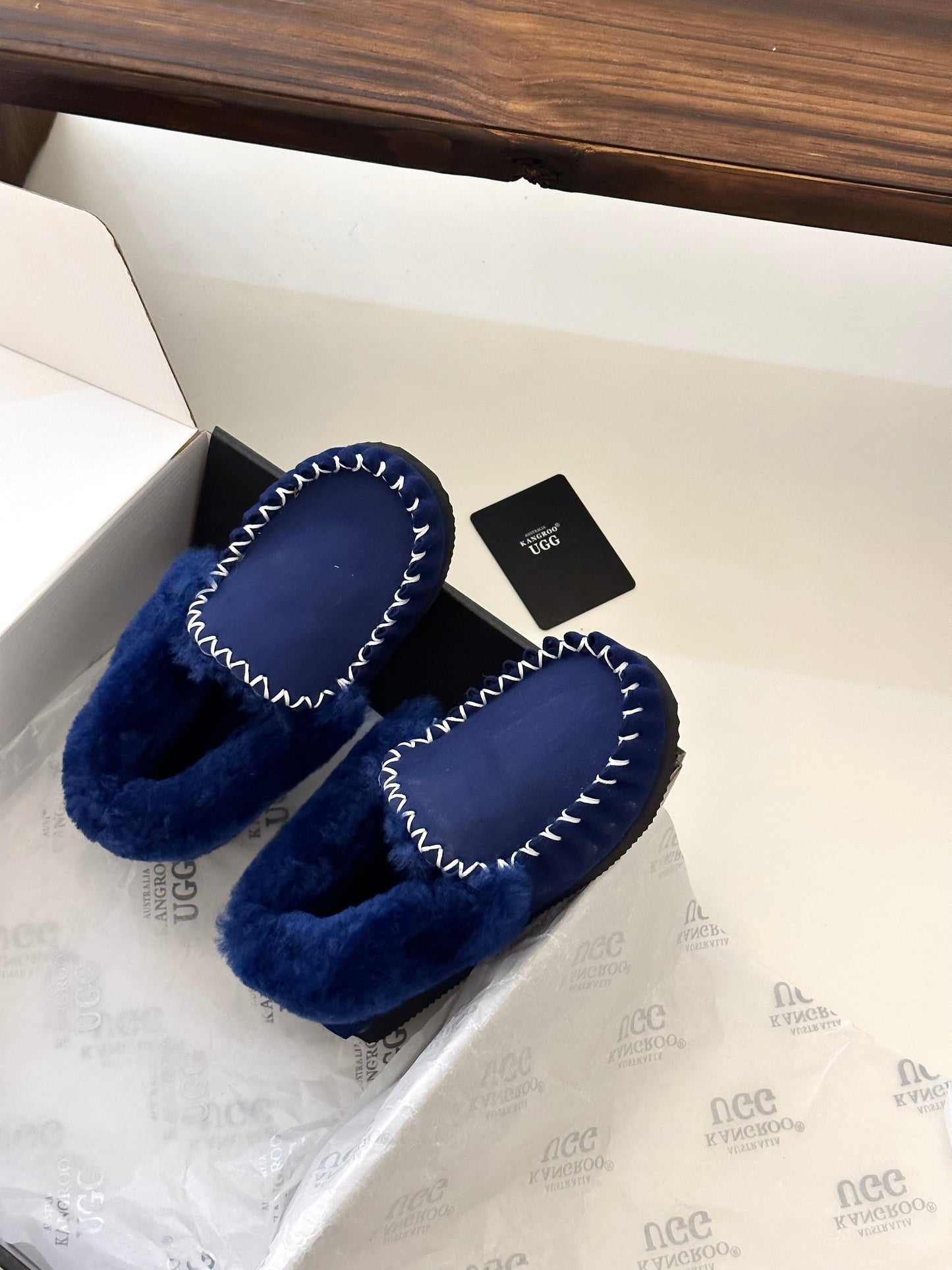 Sheepskin Moccasins