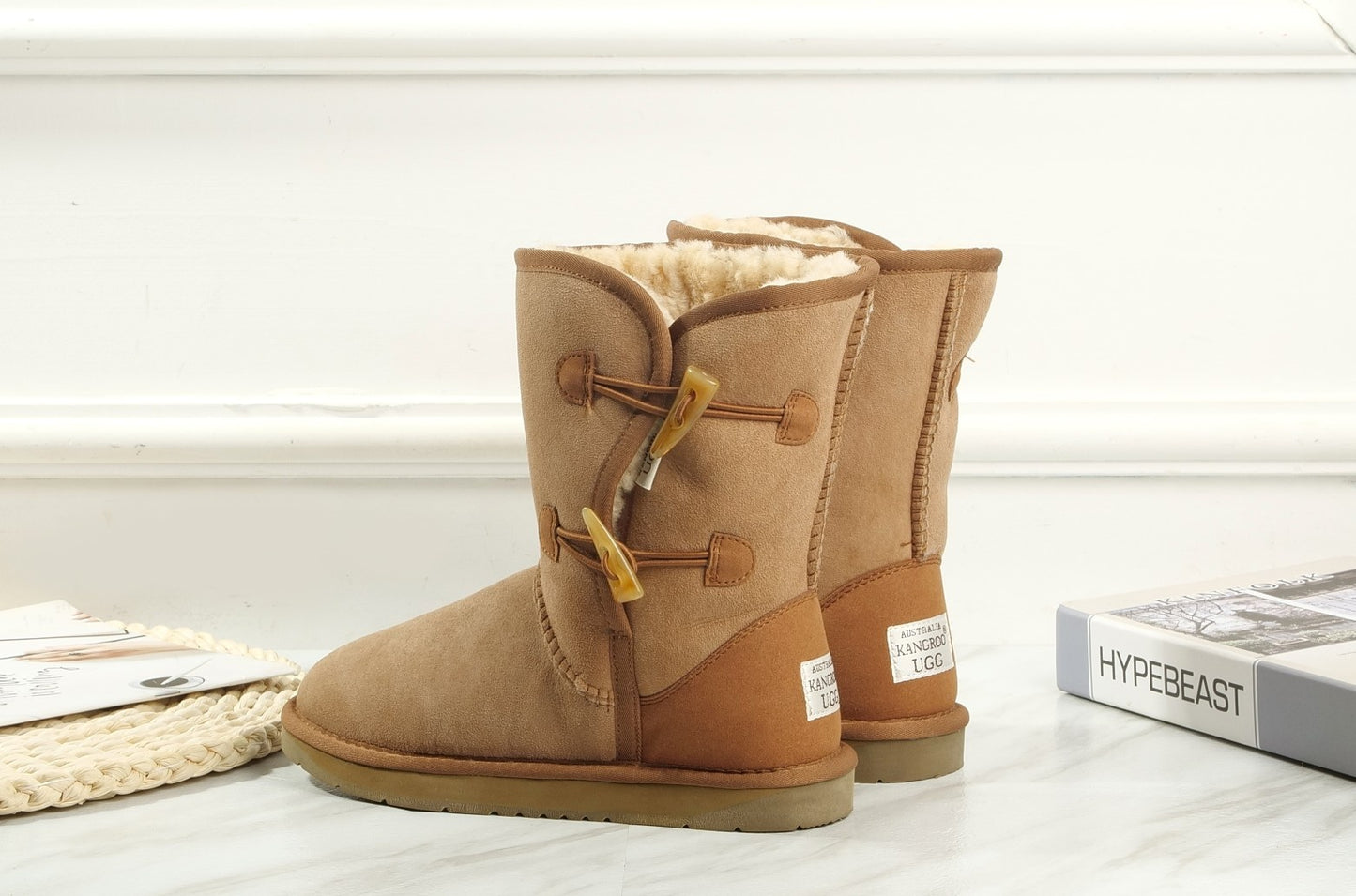 Two Toggle UGG Boots