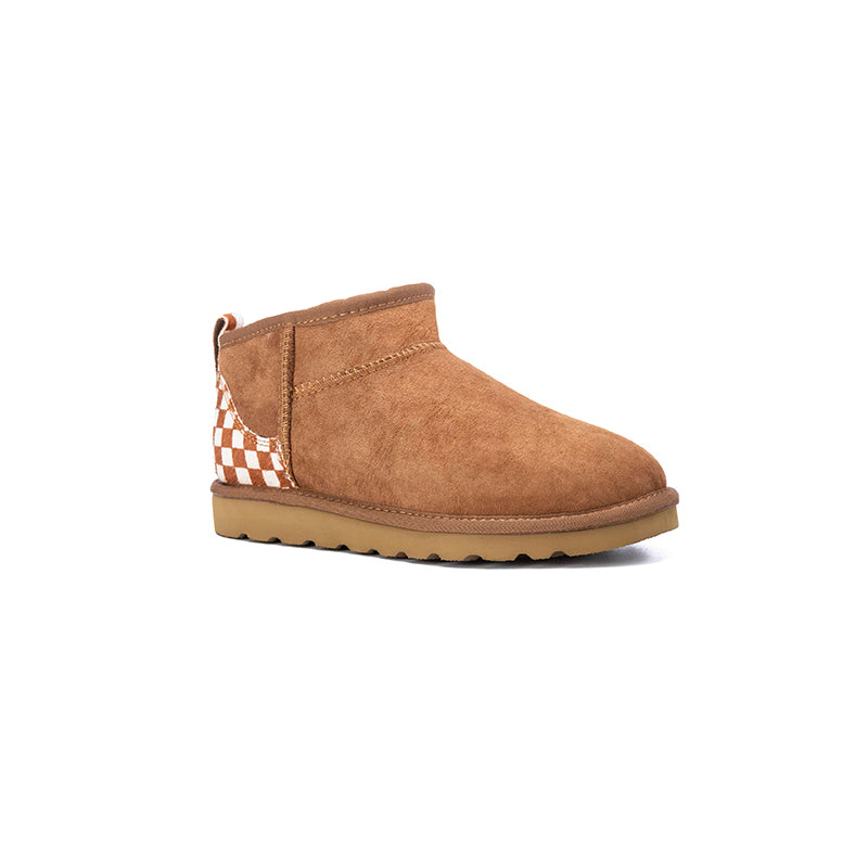 Ultra Short Mini Boots Square patterns