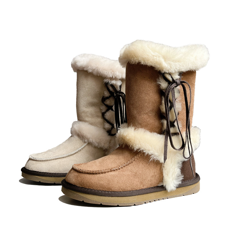 Classic Lace-Up Boots