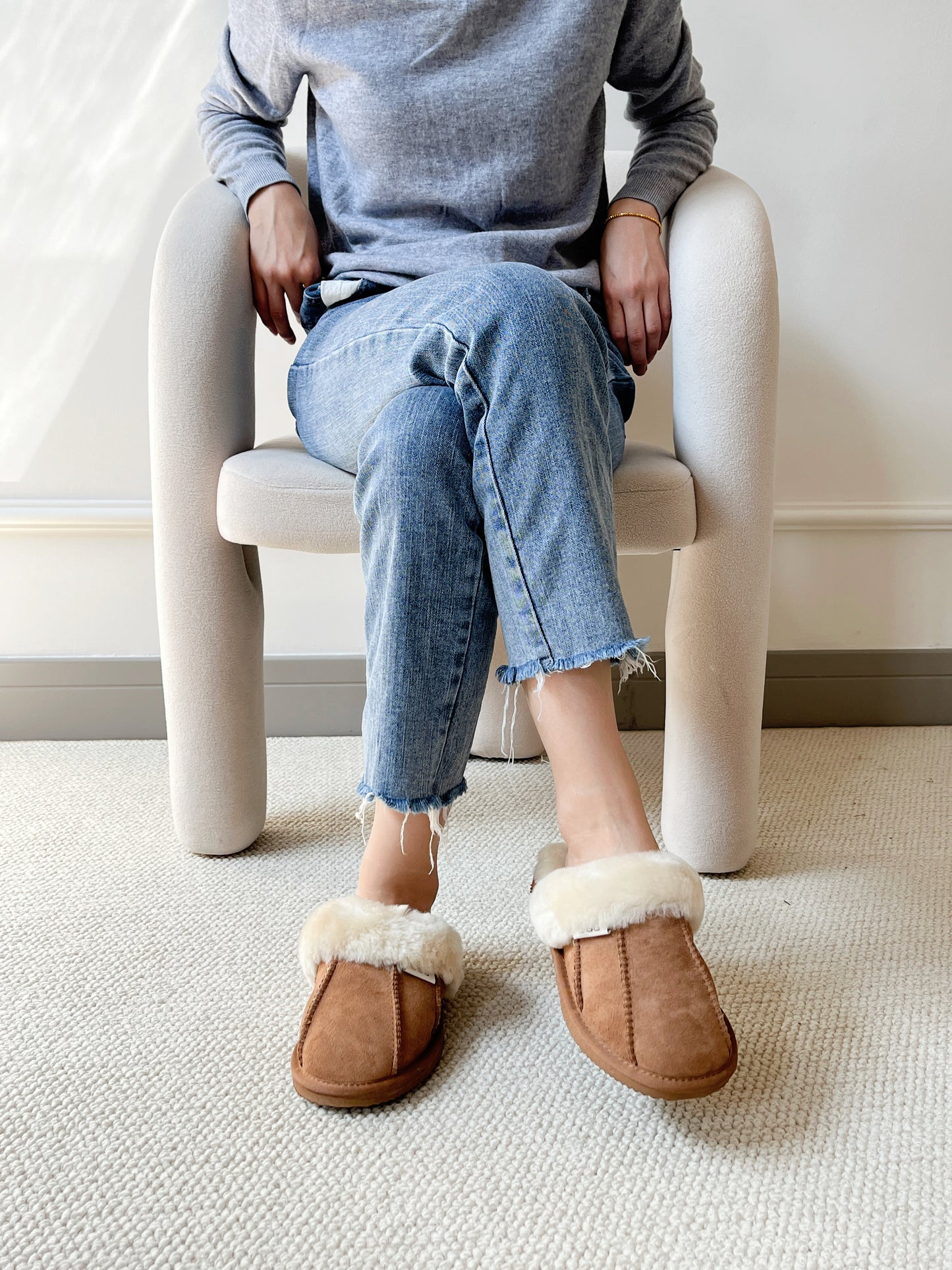 Sheepskin 3 Piece Scuffs