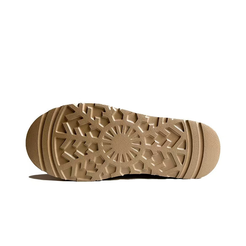 Tassie Platform Slippers Chestnut